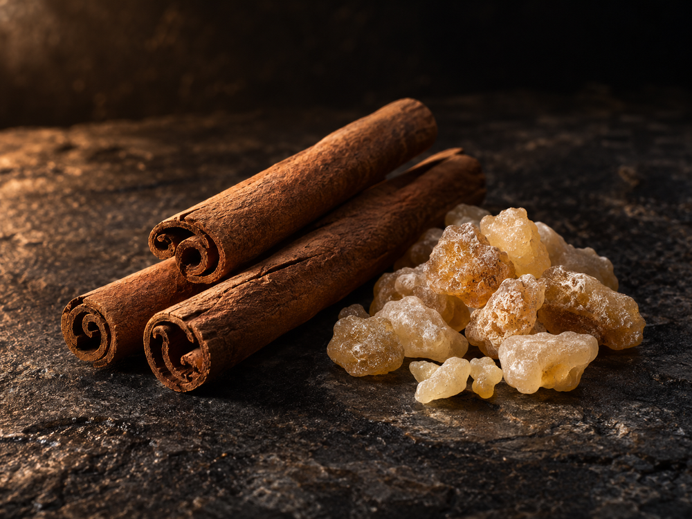 Cinnamon · Frankincense