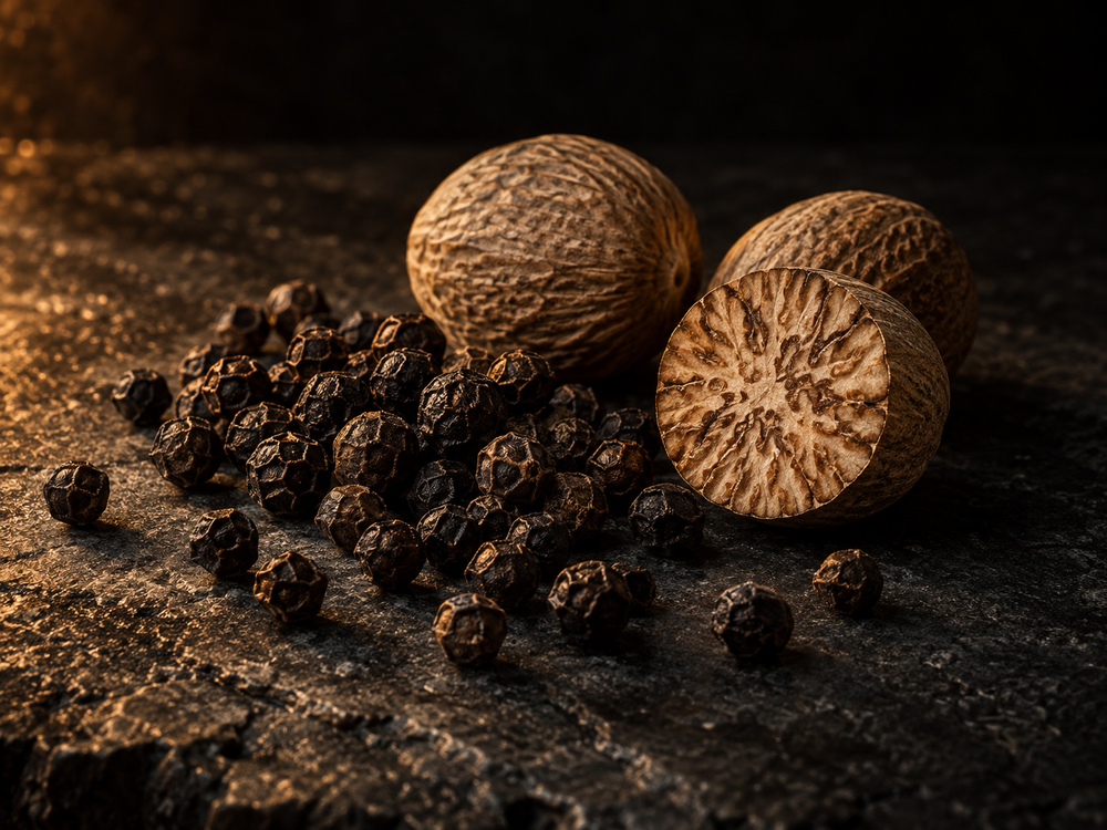 Black Pepper · Nutmeg